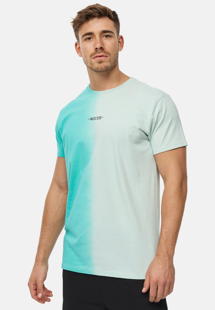 Indicode Herren INGibs T-Shirt mit Rundhals-Ausschnitt aus Baumwolle - INDICODE