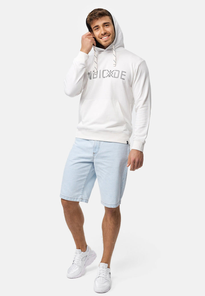 Indicode Herren Lizzo Sweatshirt mit Kapuze | Hoodie Kapuzenpullover für Männer - INDICODE