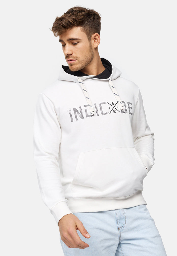 Indicode Herren Lizzo Sweatshirt mit Kapuze | Hoodie Kapuzenpullover für Männer - INDICODE