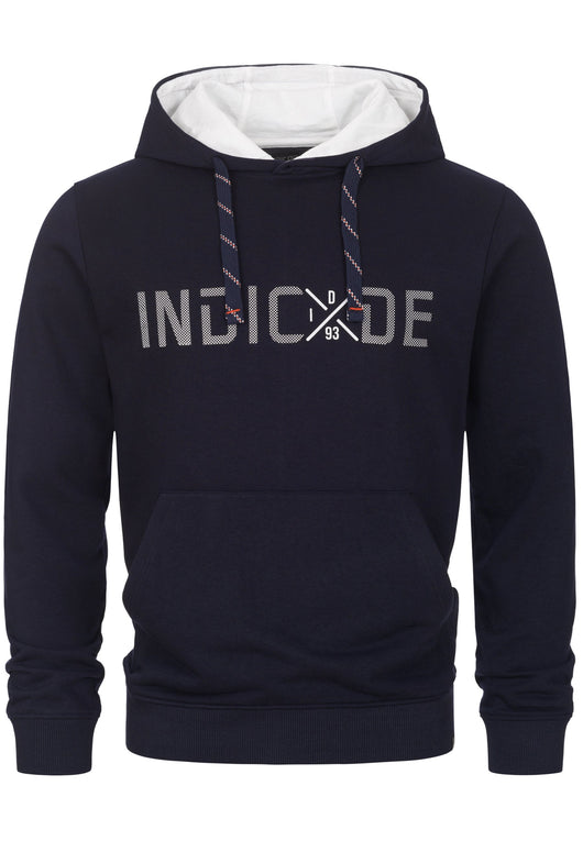 Indicode Herren Lizzo Sweatshirt mit Kapuze | Hoodie Kapuzenpullover für Männer - INDICODE