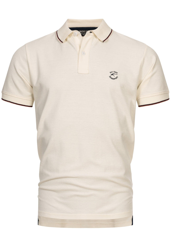 Indicode Herren Wallo Poloshirt aus 100% Baumwolle - INDICODE