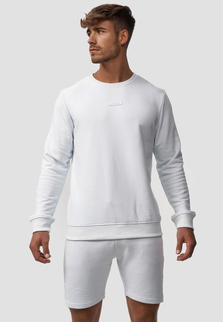 Indicode Herren Baxter Sweatshirt mit Ripp-Bündchen aus Baumwoll-Mix