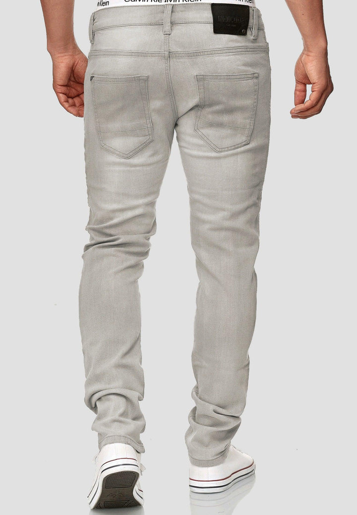 Indicode Herren Texas Jeanshose aus Baumwoll-Mischung mit Stretch-Anteil - INDICODE