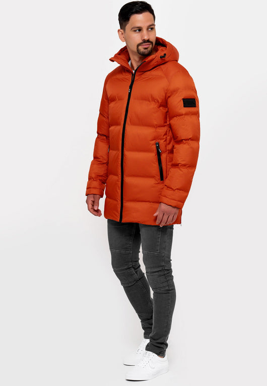 Indicode Men's Parkkish Hooded Winter Parka