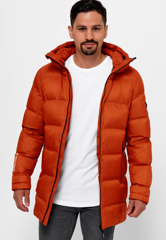 Indicode Men's Parkkish Hooded Winter Parka