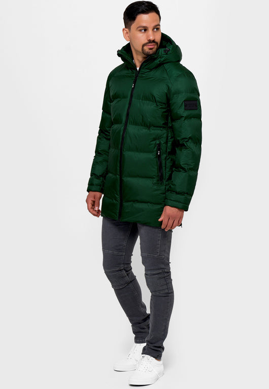 Indicode Men's Parkkish Hooded Winter Parka