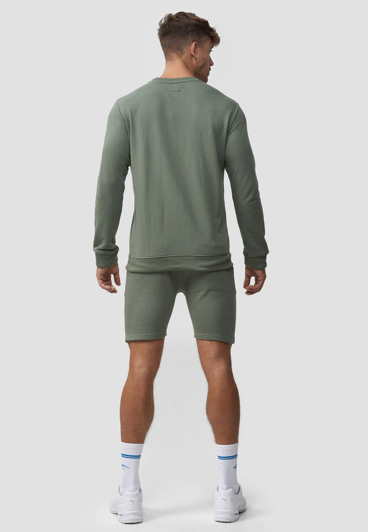 Indicode Herren Baxter Sweatshirt mit Ripp-Bündchen aus Baumwoll-Mix
