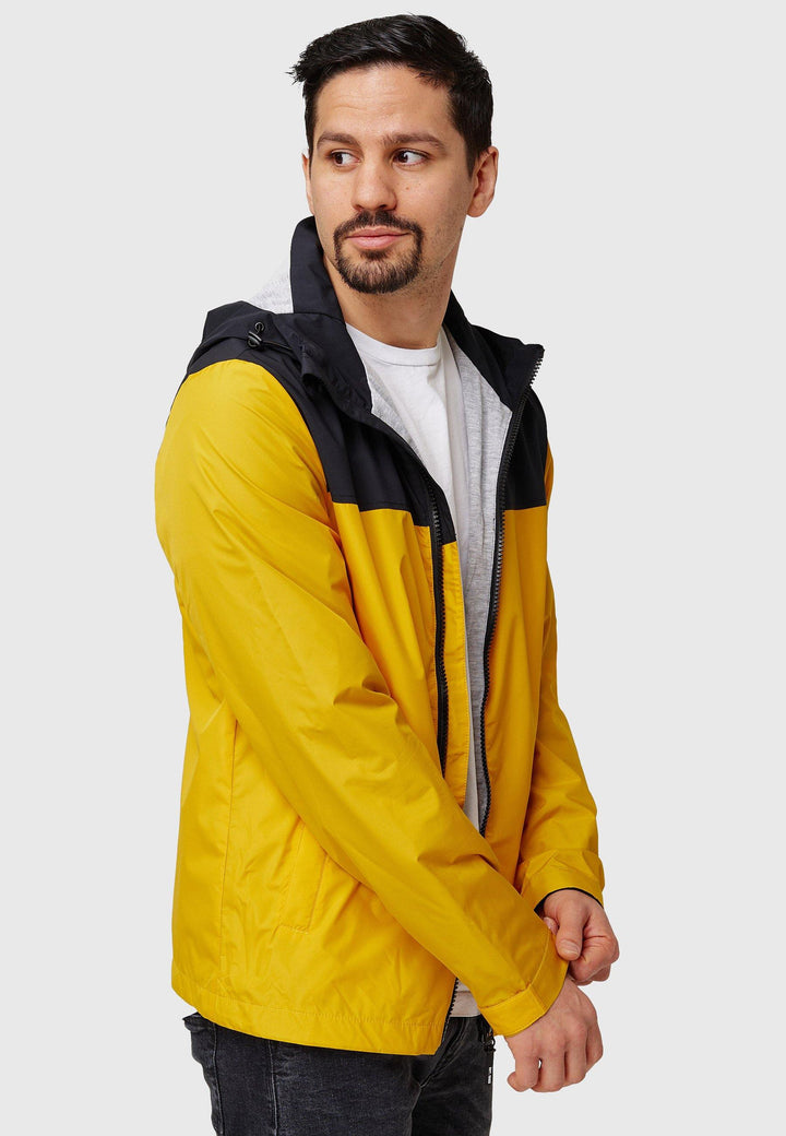 Indicode Herren Holmes Windbreaker mit Kapuze & Reißverschluss - INDICODE