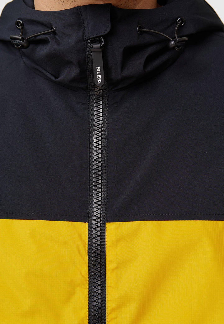 Indicode Herren Holmes Windbreaker mit Kapuze & Reißverschluss - INDICODE