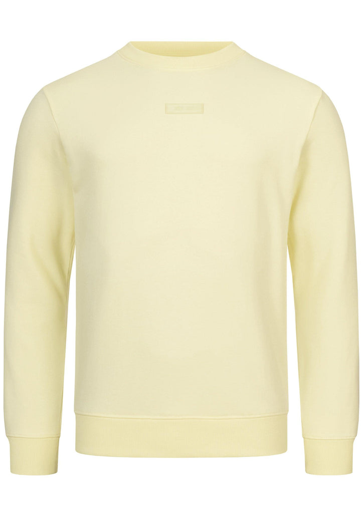 Indicode Herren Baxter Sweatshirt mit Ripp-Bündchen aus Baumwoll-Mix