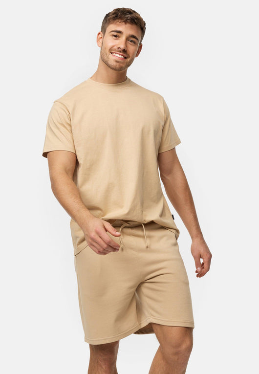 Indicode Herren Comfy Shorts & Shirt Set - INDICODE
