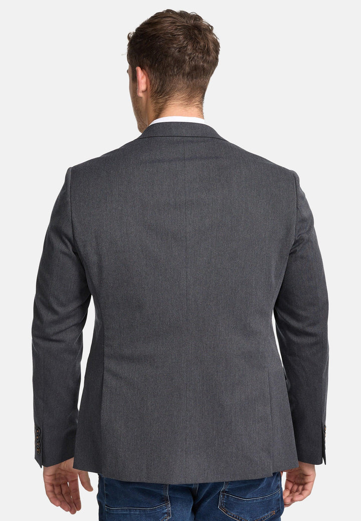 Jeff Herren George Plain Blazer mit Stretch | klassisches Sakko Herrenjackett - INDICODE