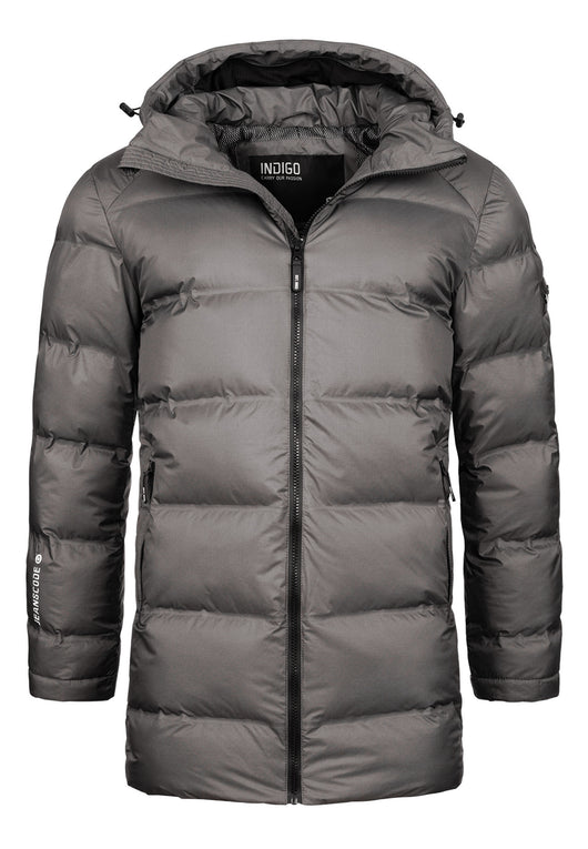 Indicode Men's Parkkish Hooded Winter Parka
