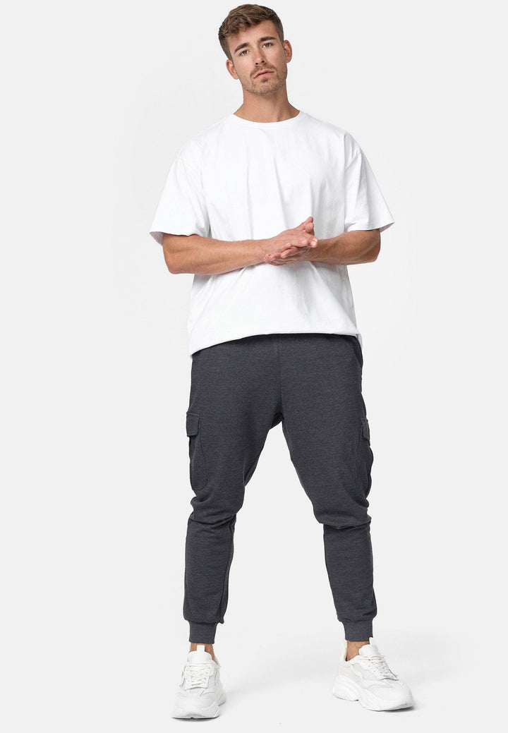 Indicode Herren Bendner Cargo Jogginghose aus 60% Baumwolle - INDICODE