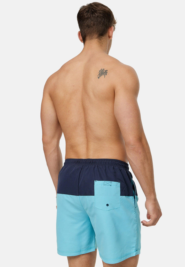 Indicode Herren Pruitt Badehose mit 3 Taschen und Tunnelzug - INDICODE