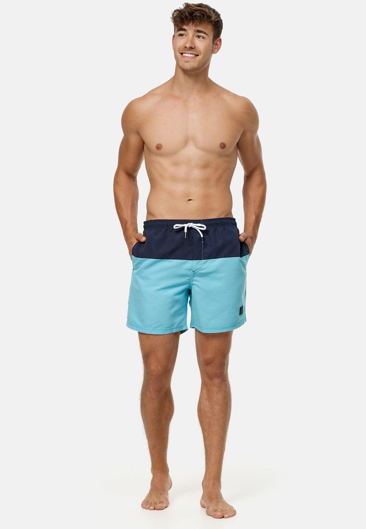 Indicode Herren Pruitt Badehose mit 3 Taschen und Tunnelzug - INDICODE